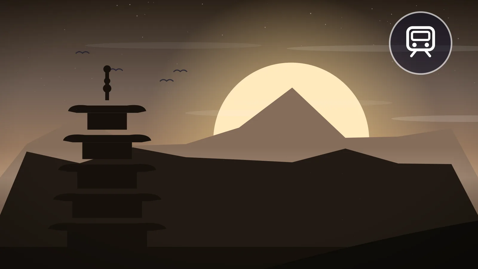 How to get around Gyeongju — Silla stone pagoda and royal tomb mounds at dusk, South Korea
