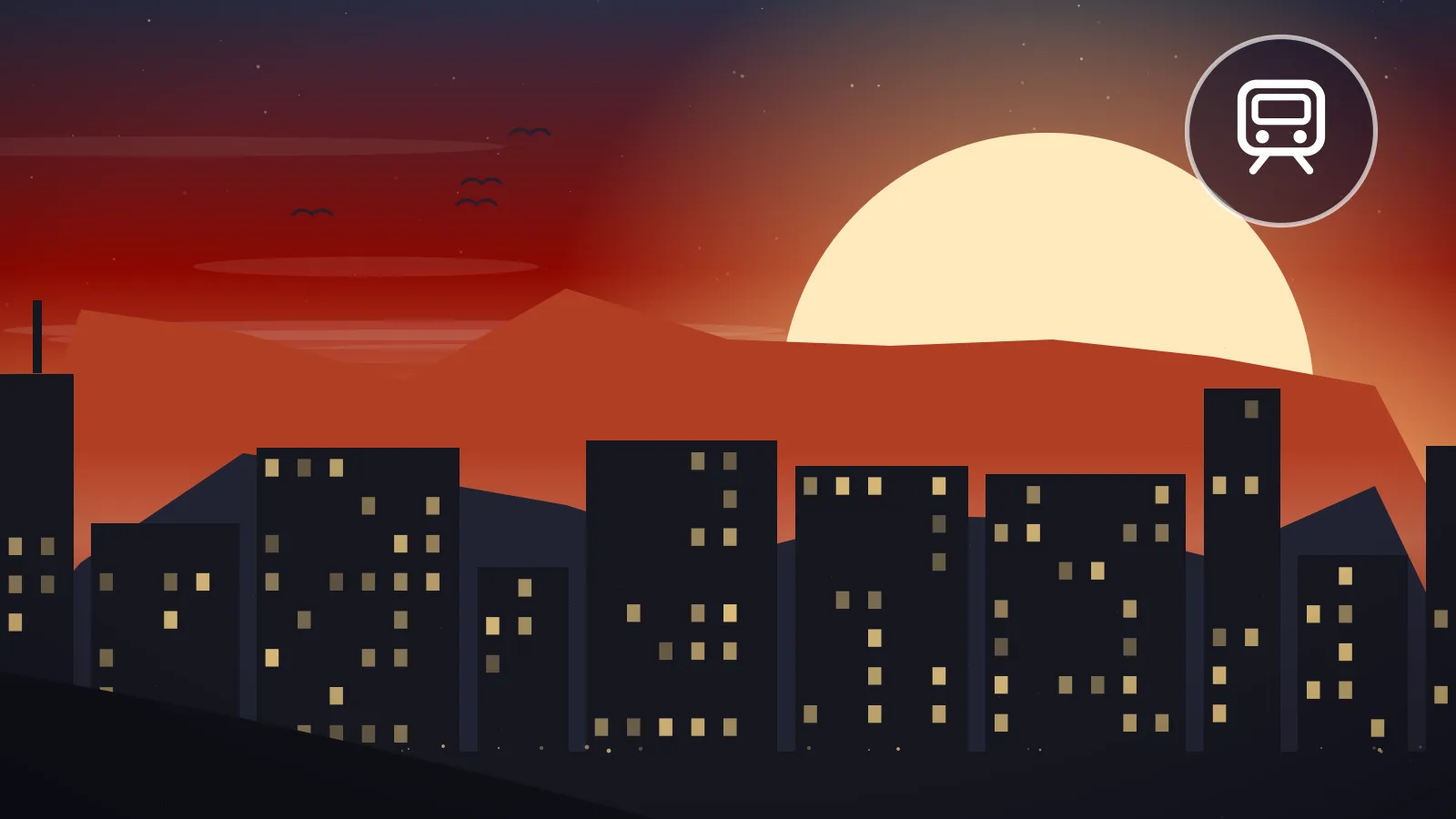How to get around Manila — skyline over Manila Bay at fiery sunset, Philippines